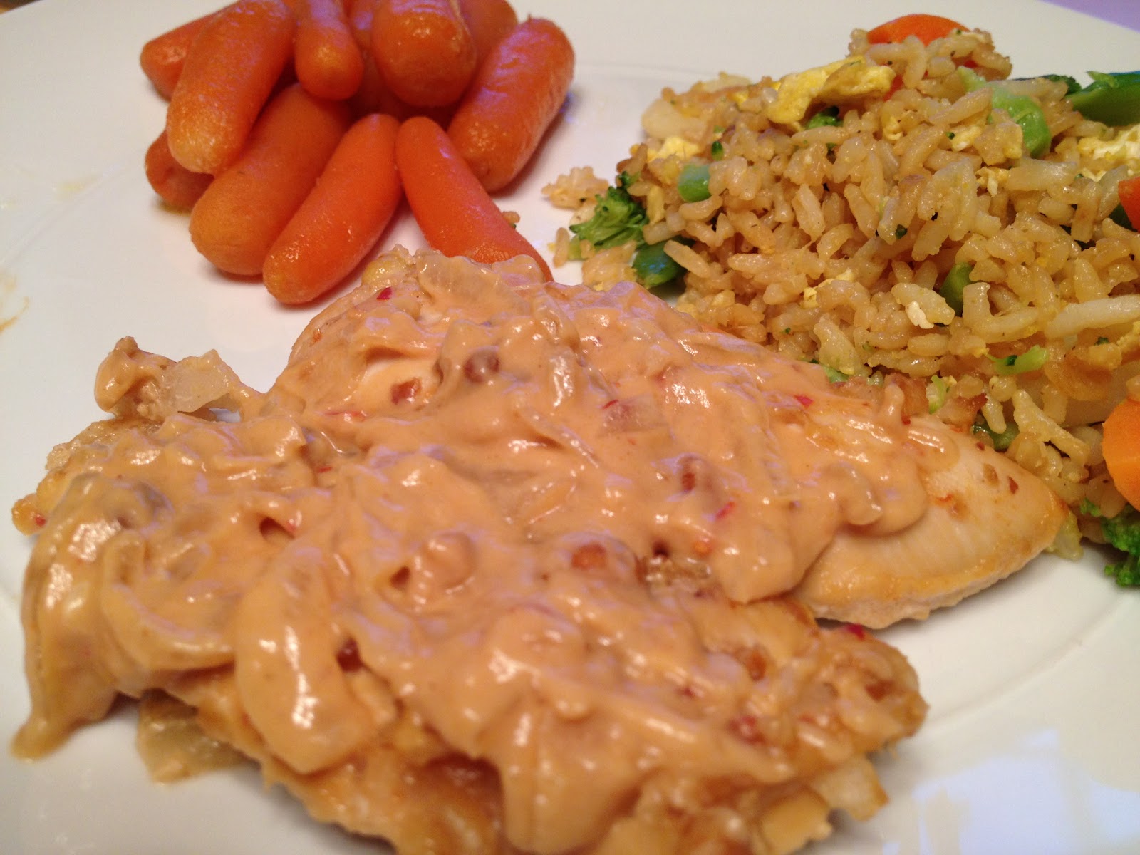 Simply Tasty Chicken Satay & Curry Fried Rice